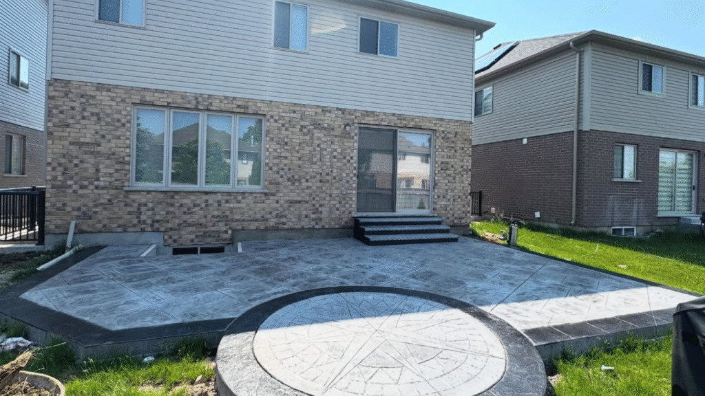stamped concrete waterloo